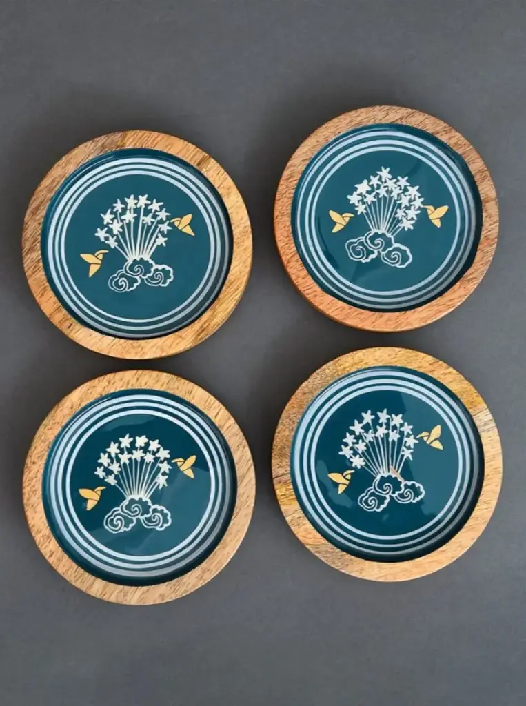 Handpainted Coster